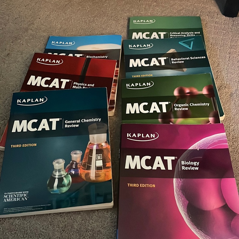 Kaplan MCAT books